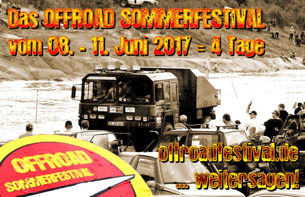 Das Offroad Sommerfestival 2017